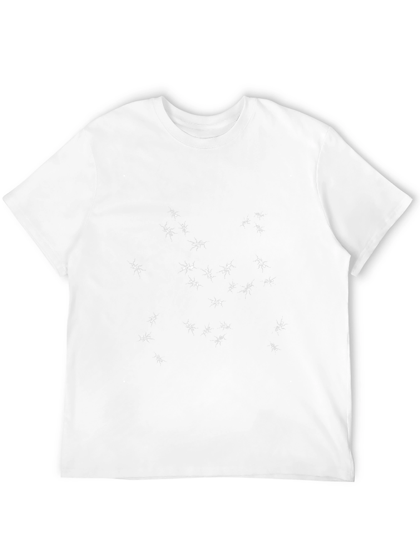 Ant Print Black T-Shirt | Casual Wear