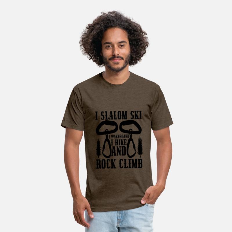 I'm slalom skateboarding I'm hiking and rock climb