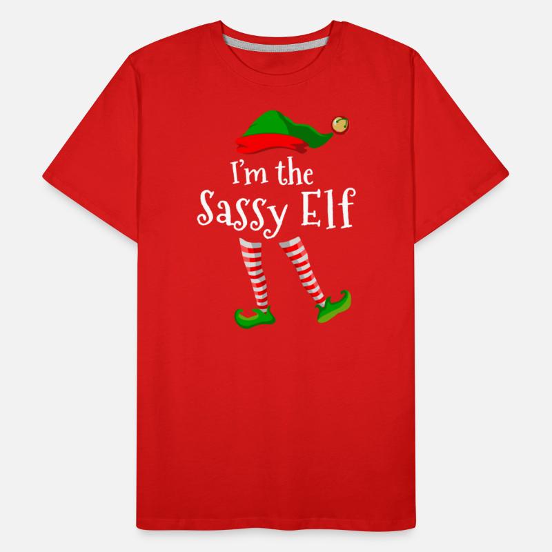 I'M The Sassy Elf Matching Christmas