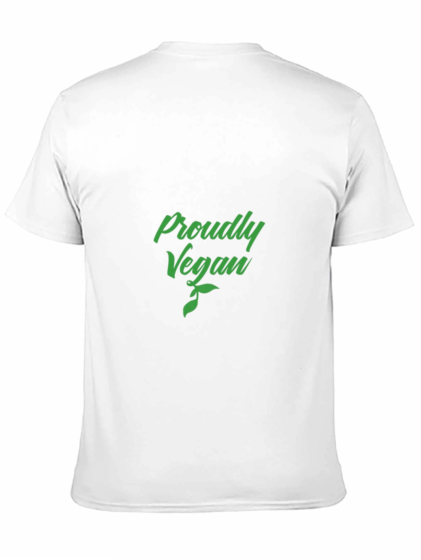 Proudly Vegan Graphic Tee - Black