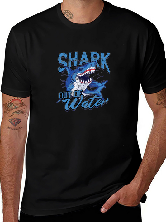 Shark Out of Water Graphic T-Shirt