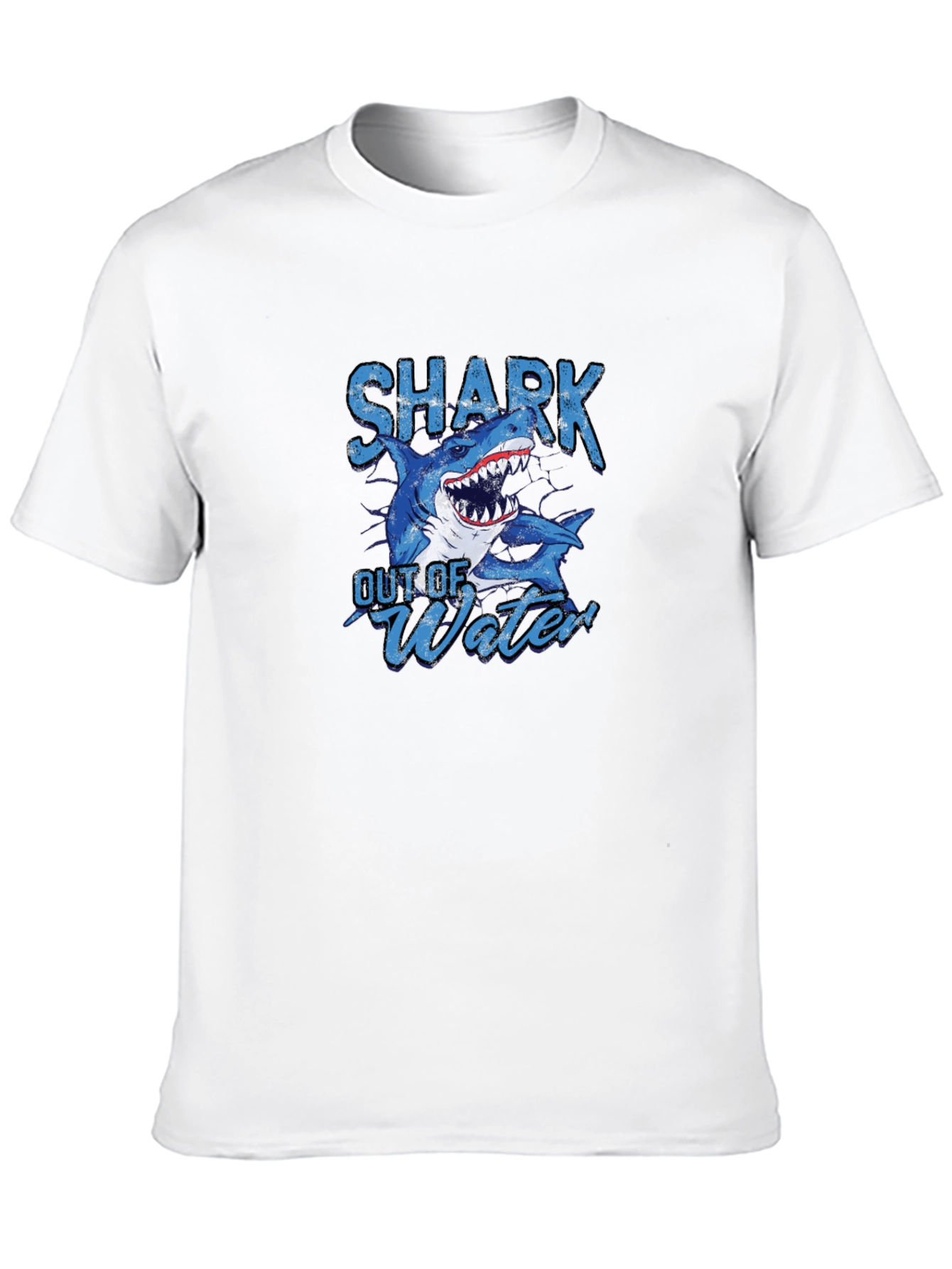 Shark Out of Water Graphic T-Shirt