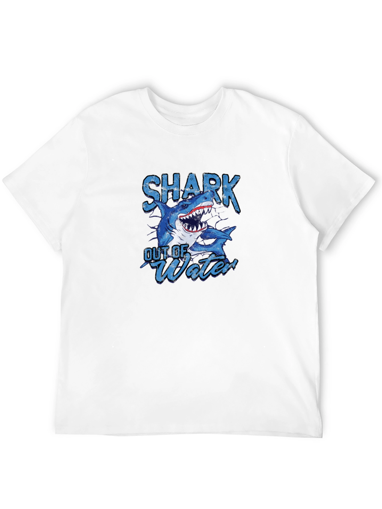 Shark Out of Water Graphic T-Shirt