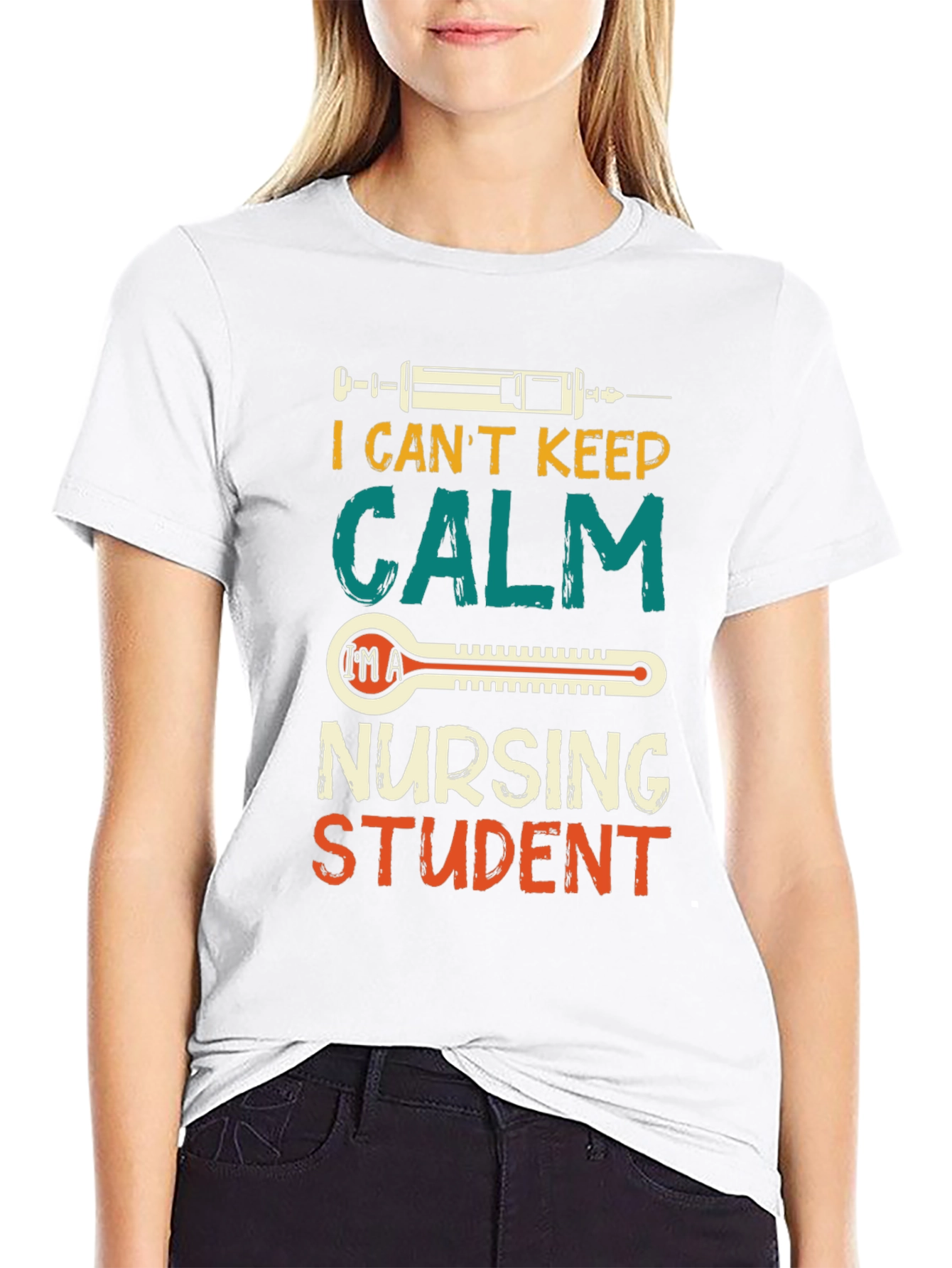 I Cant Keep Calm Nursing Student Graphic Tee