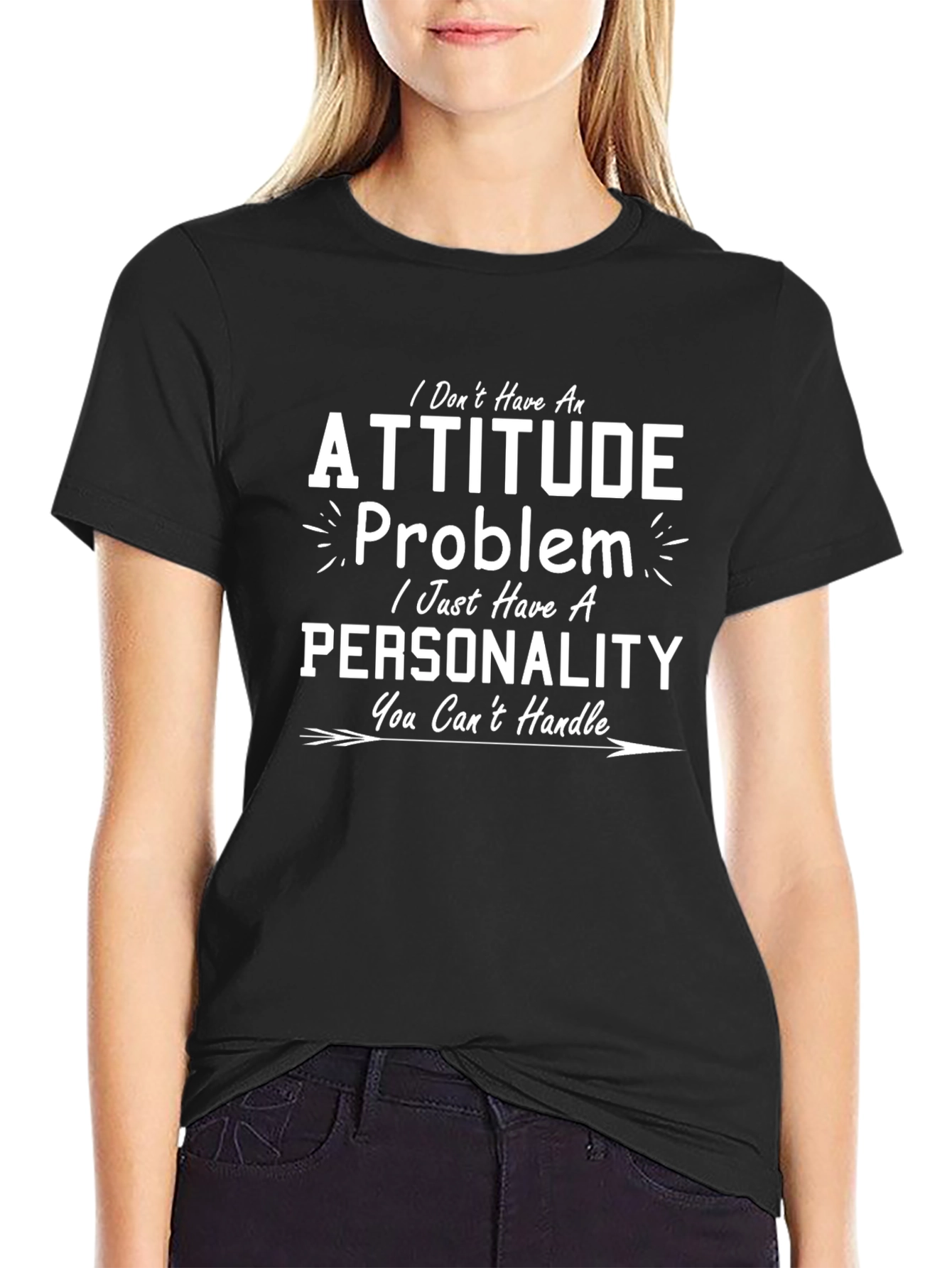 Attitude Problem Funny Graphic T-Shirt