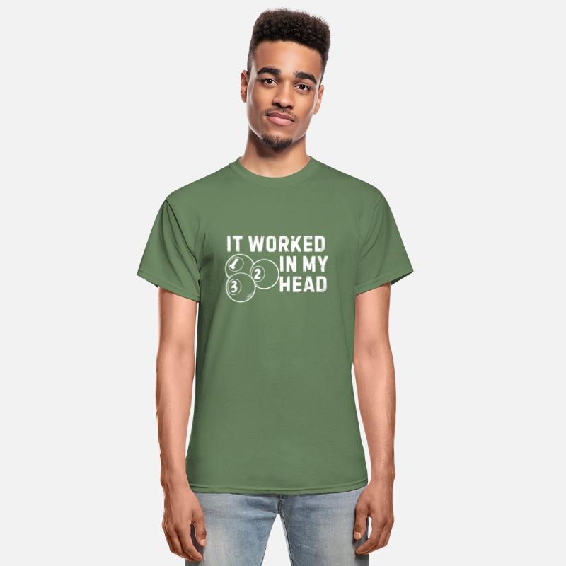 "It Worked In My Head" Billiards Design for Player