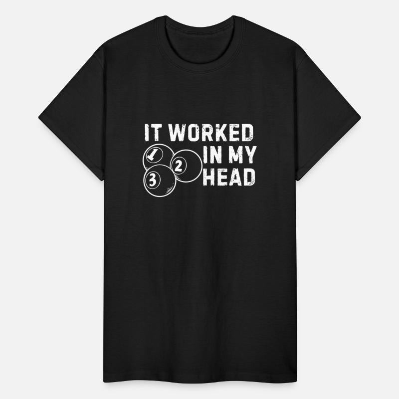 "It Worked In My Head" Billiards Design for Player