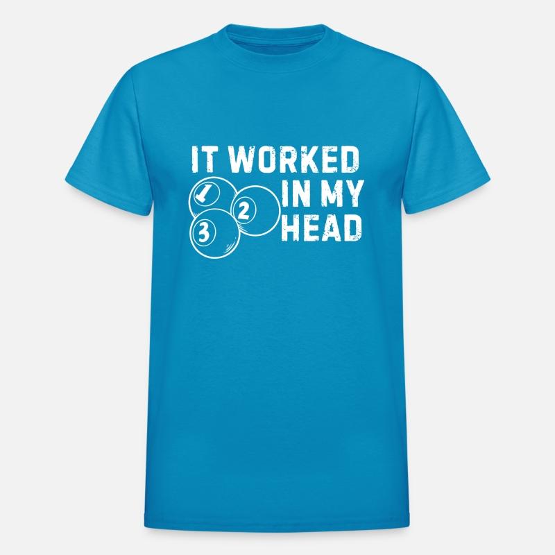 "It Worked In My Head" Billiards Design for Player