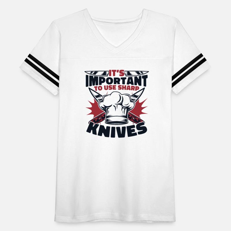 It's Important To Use Sharp Knives Cook Chef De