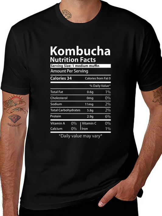 Kombucha Nutrition Facts T-Shirt