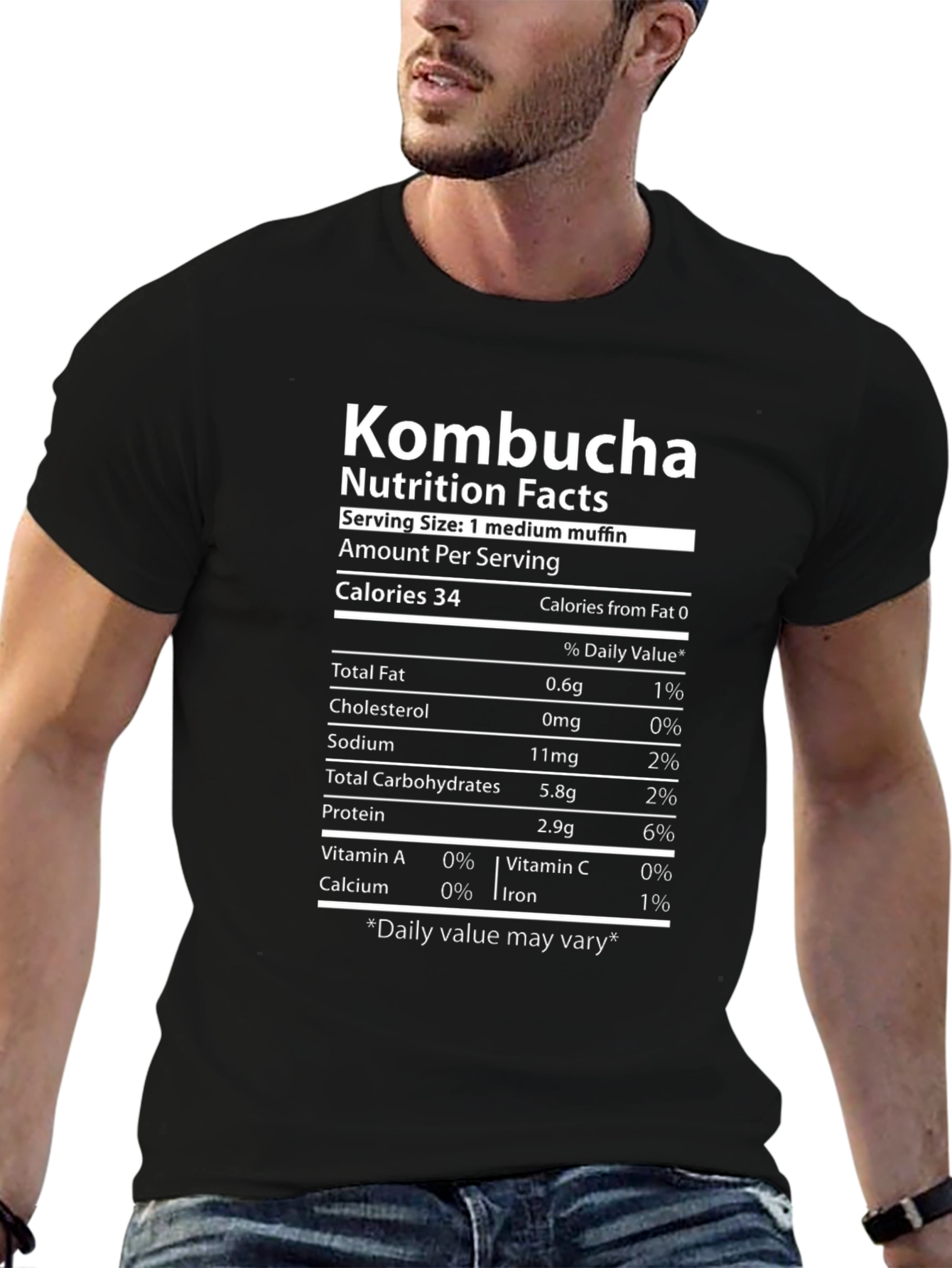 Kombucha Nutrition Facts T-Shirt