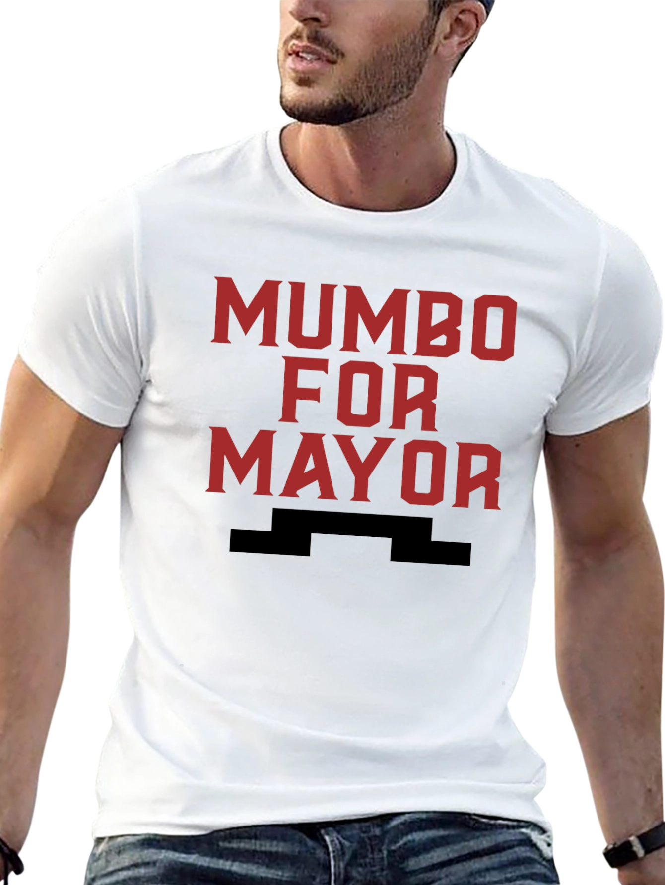 Mumbo for Mayor Graphic Tee - Black