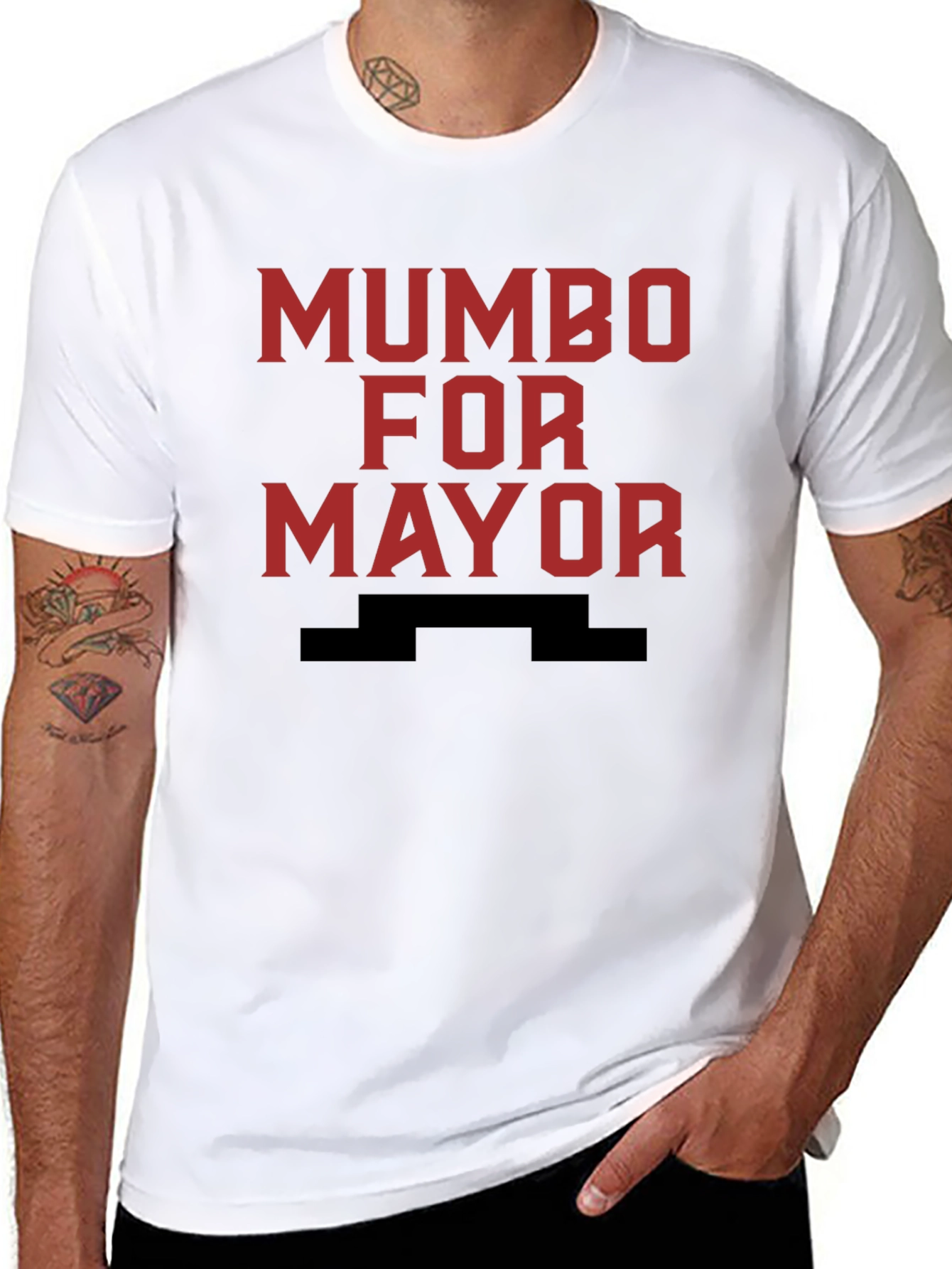Mumbo for Mayor Graphic Tee - Black