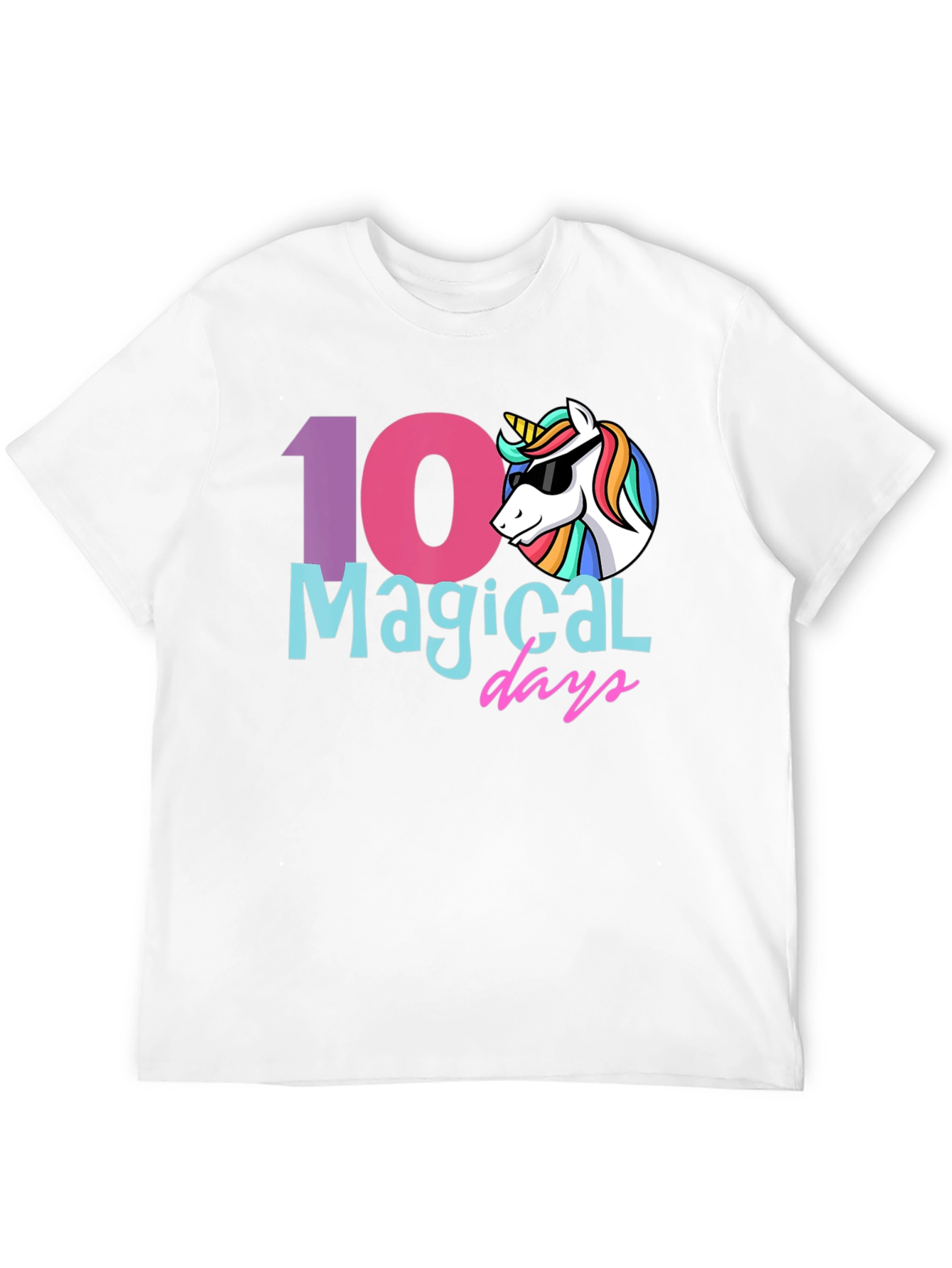 100 Magical Days Unicorn T-Shirt