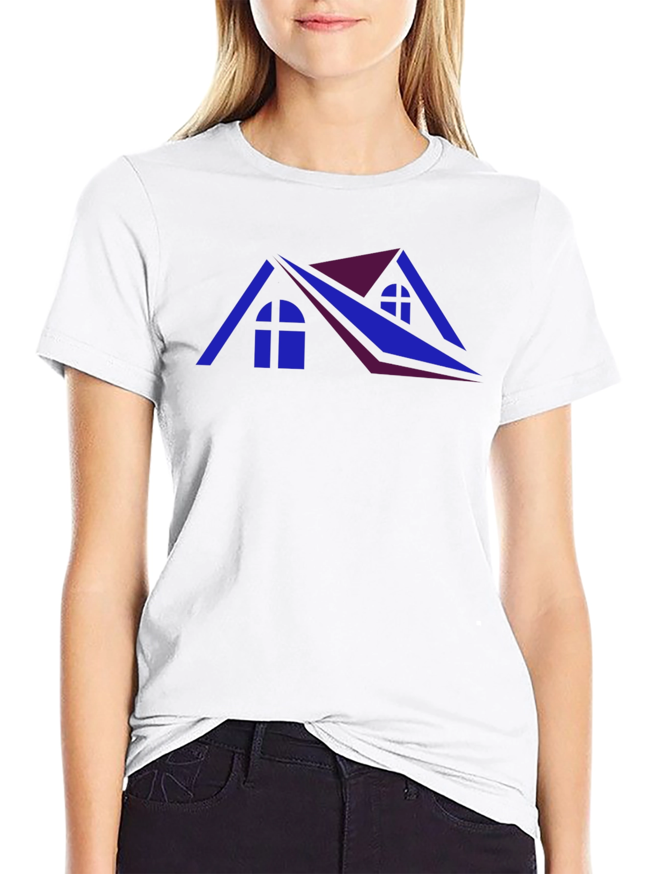 Modern Home Graphic T-Shirt - Urban Style