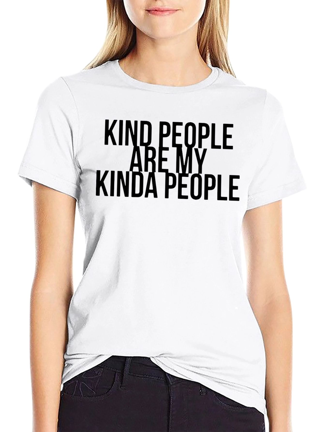 Kind People Graphic Tee - Soft Cotton Comfort