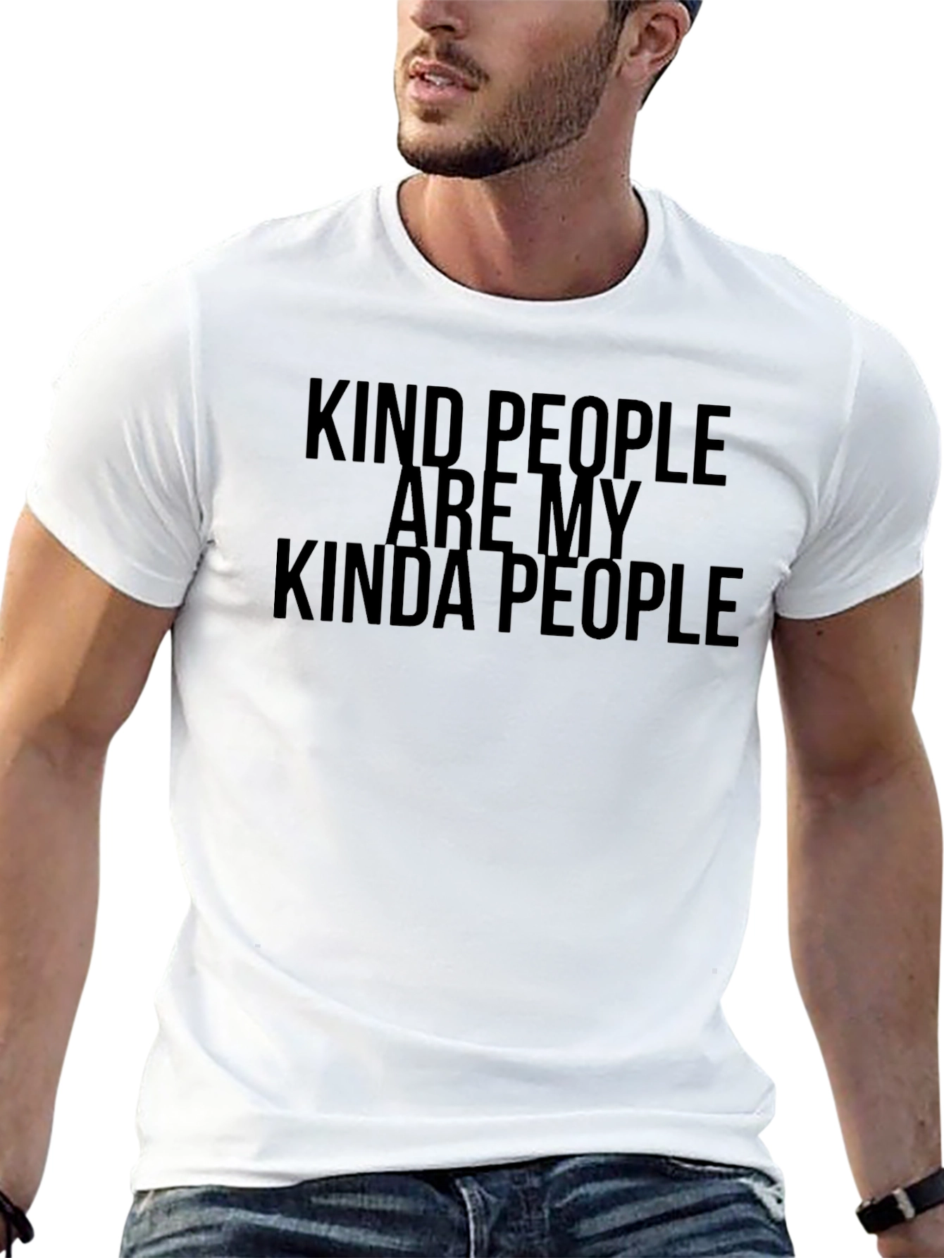 Kind People Graphic Tee - Soft Cotton Comfort