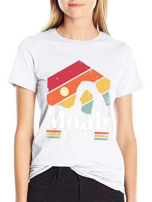 Moab Utah Vintage Graphic Tee - Unisex