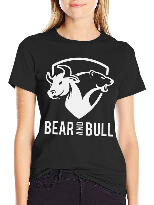 Bear and Bull T-Shirt - Stock Market Graphic Tee