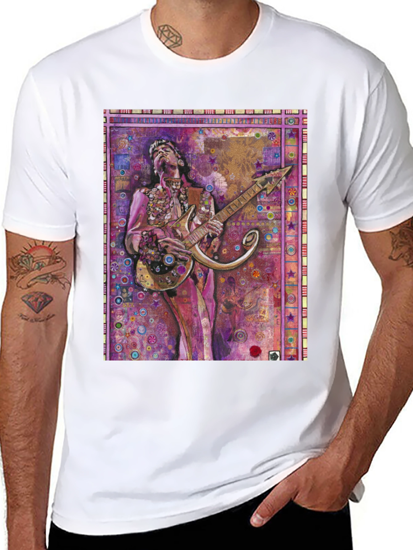 Prince Guitar Graphic T-Shirt