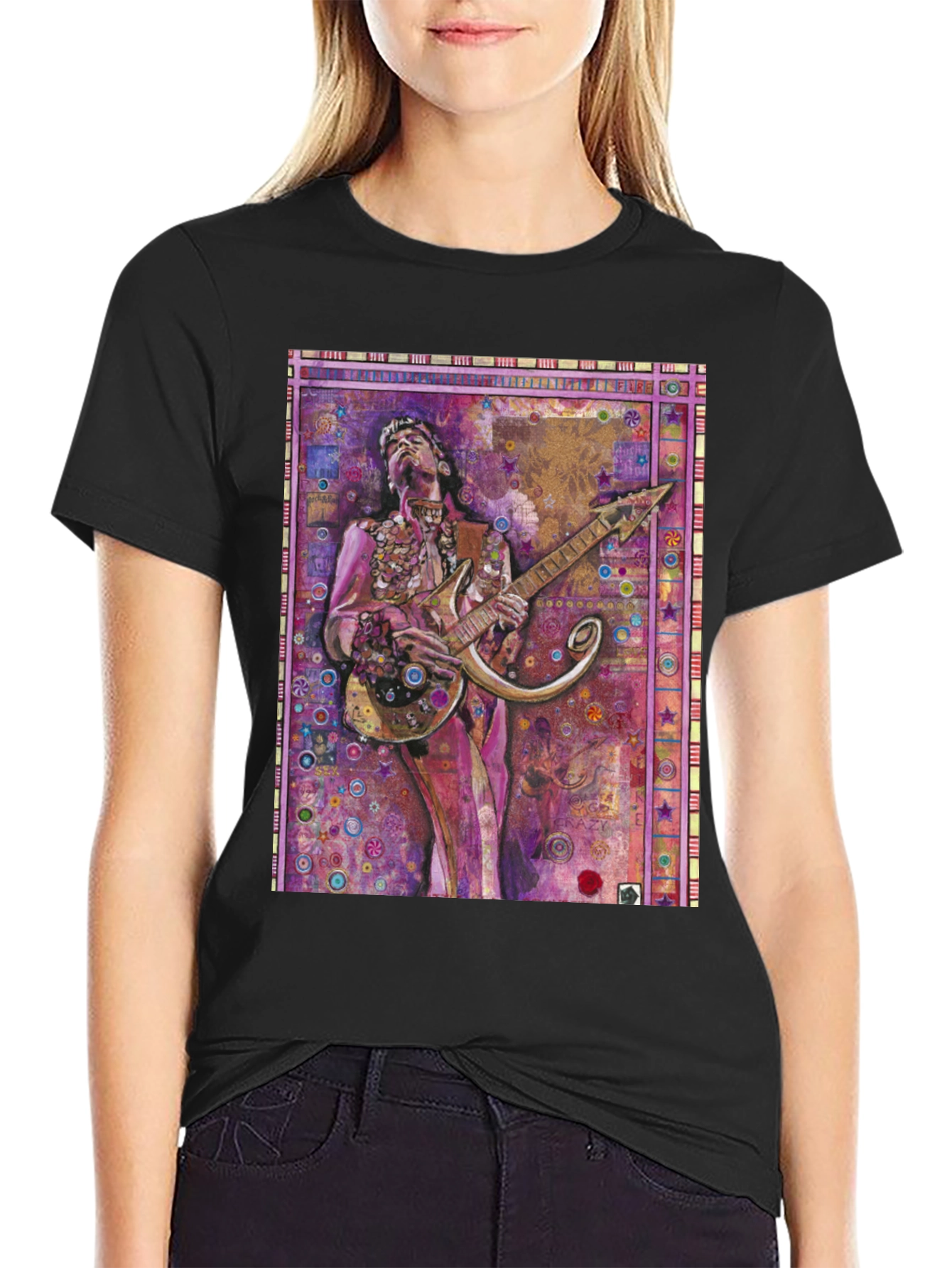 Prince Guitar Graphic T-Shirt
