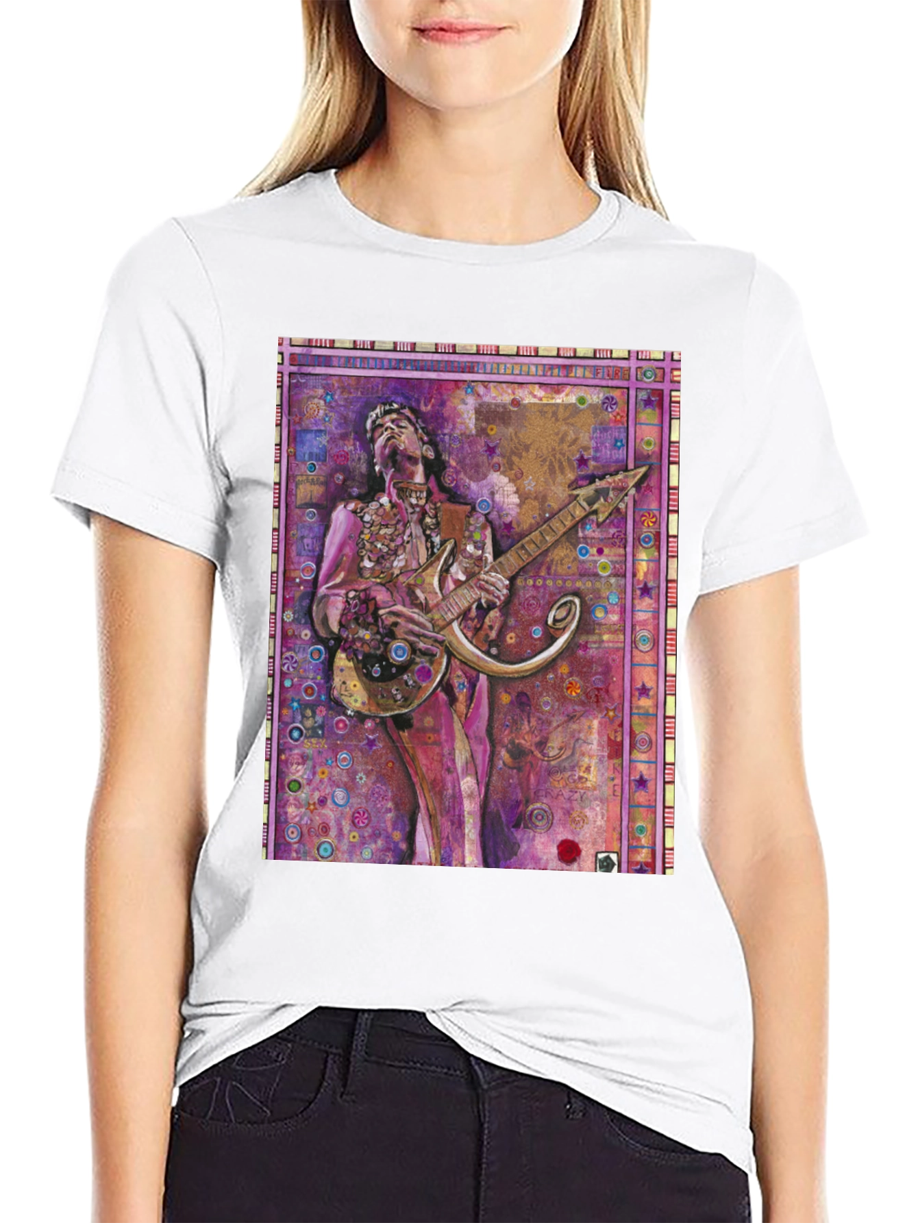 Prince Guitar Graphic T-Shirt