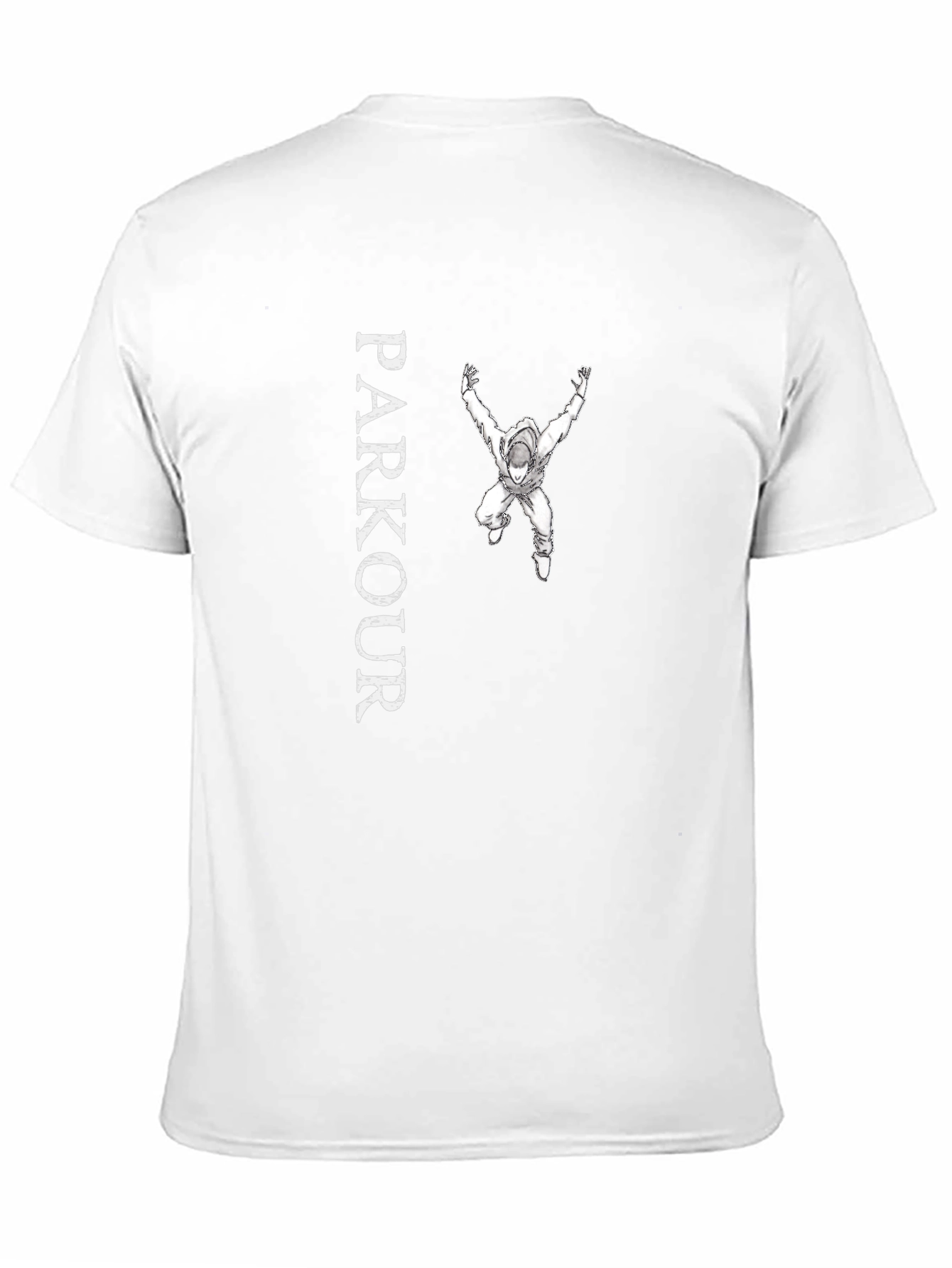 Parkour Graphic Tee - Black