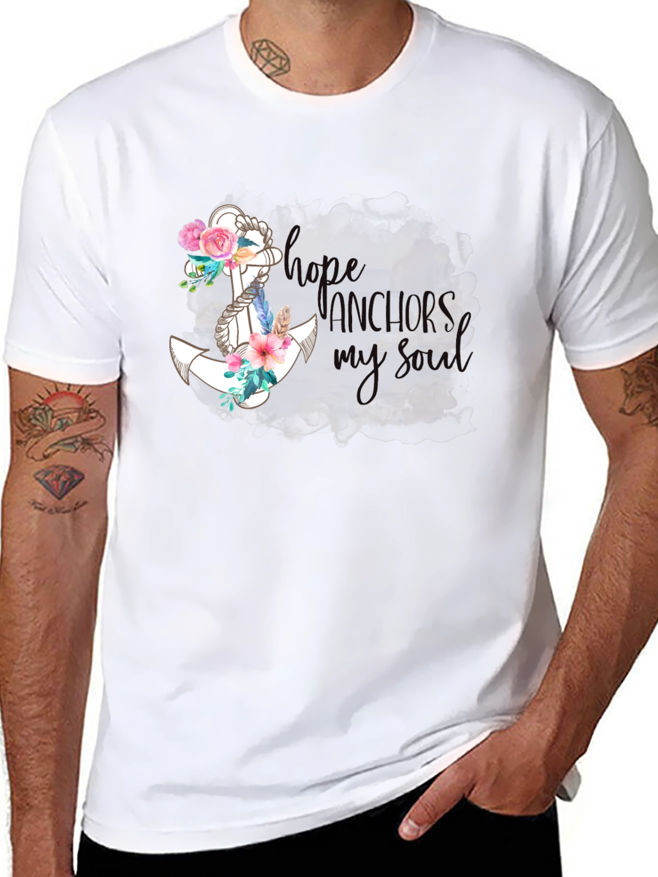 Hope Anchors My Soul Graphic Tee