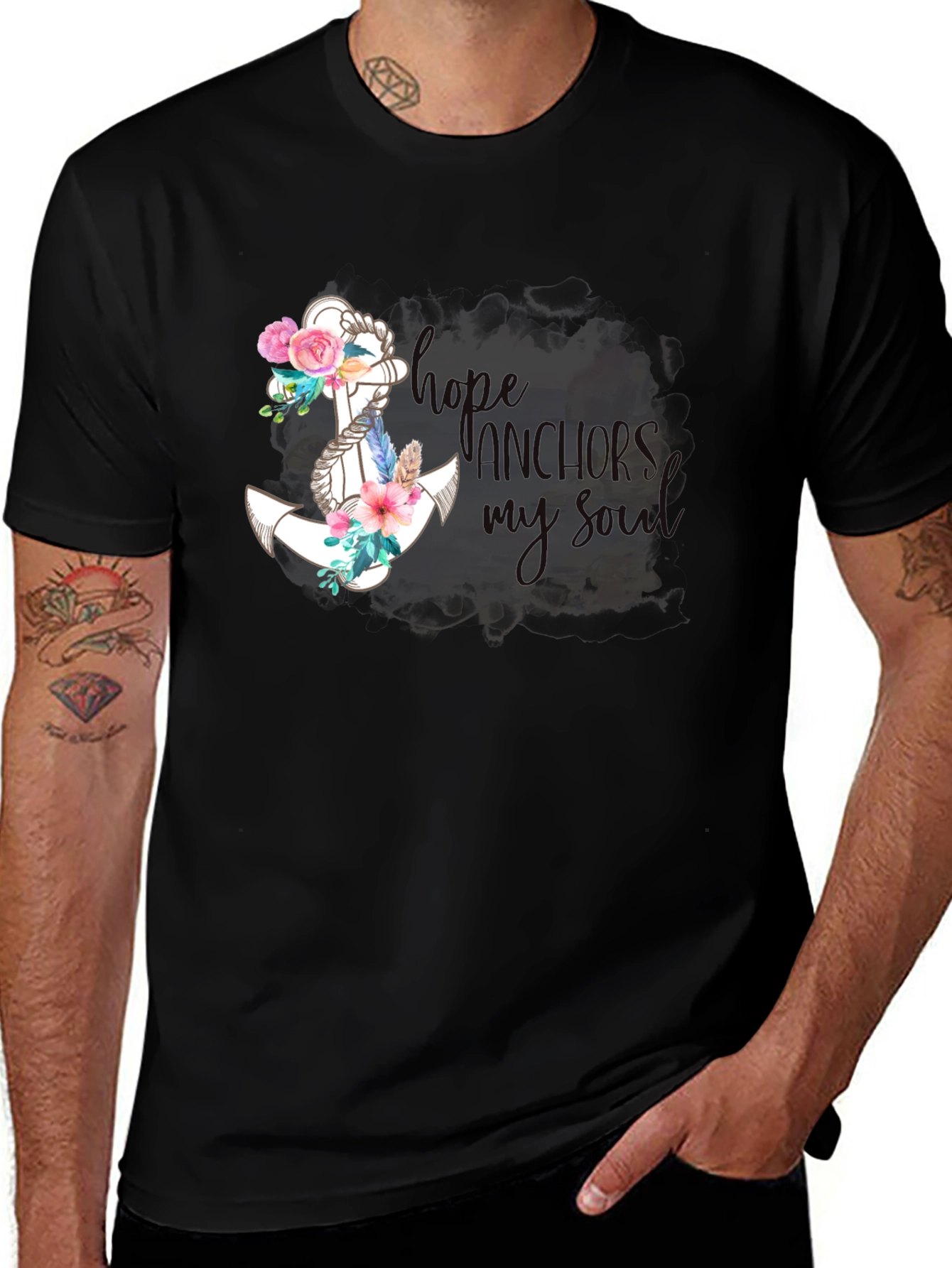 Hope Anchors My Soul Graphic Tee