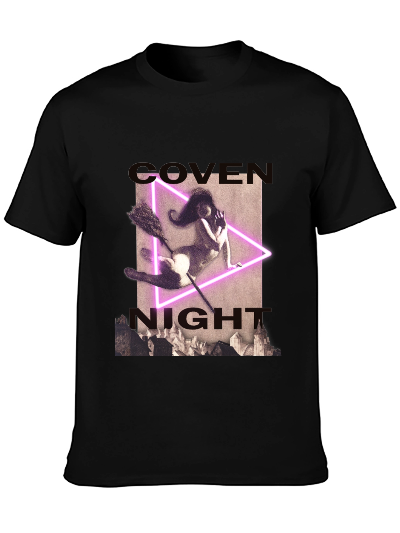 Coven Night T-Shirt - Witch Graphic Tee