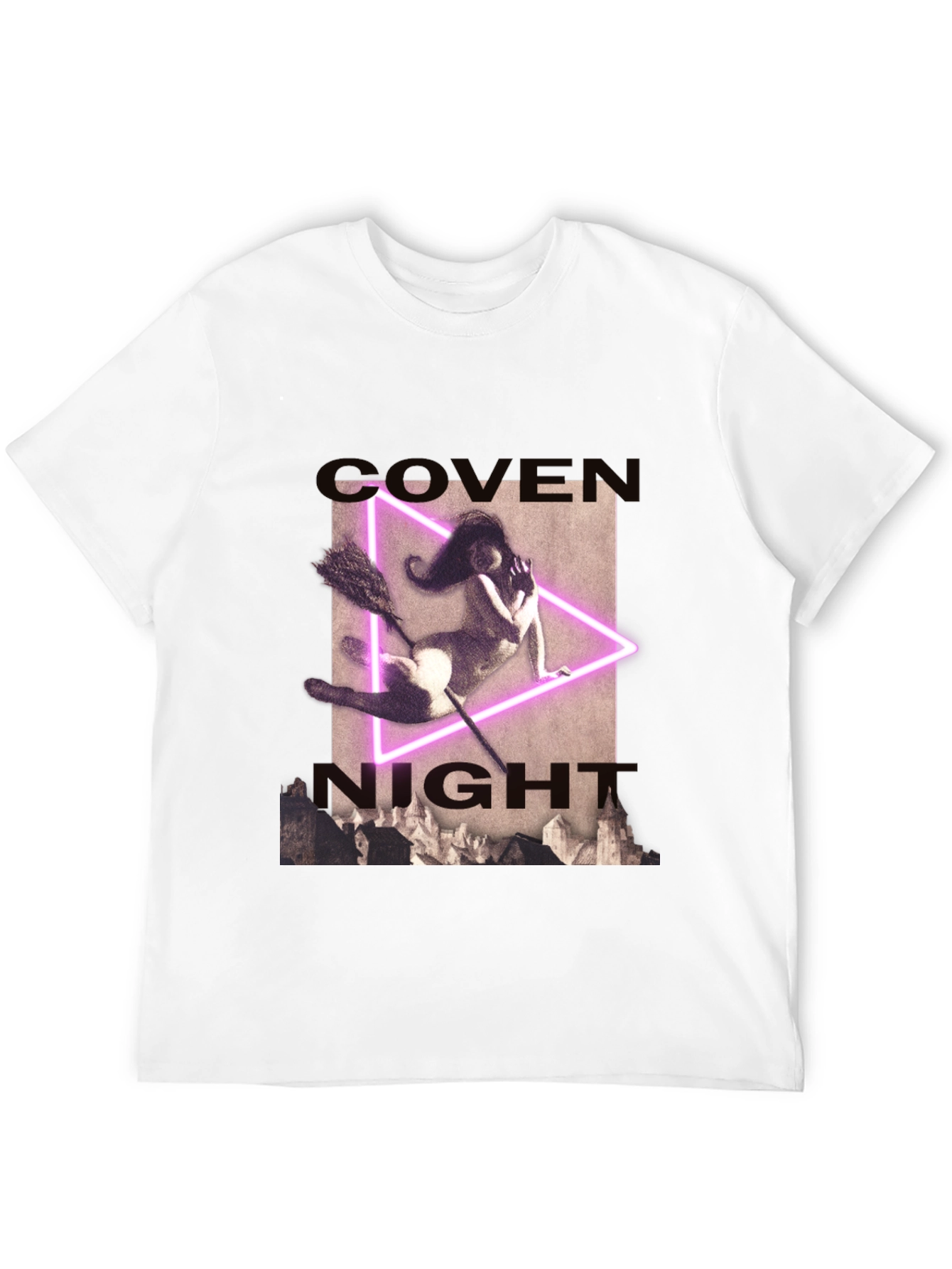 Coven Night T-Shirt - Witch Graphic Tee