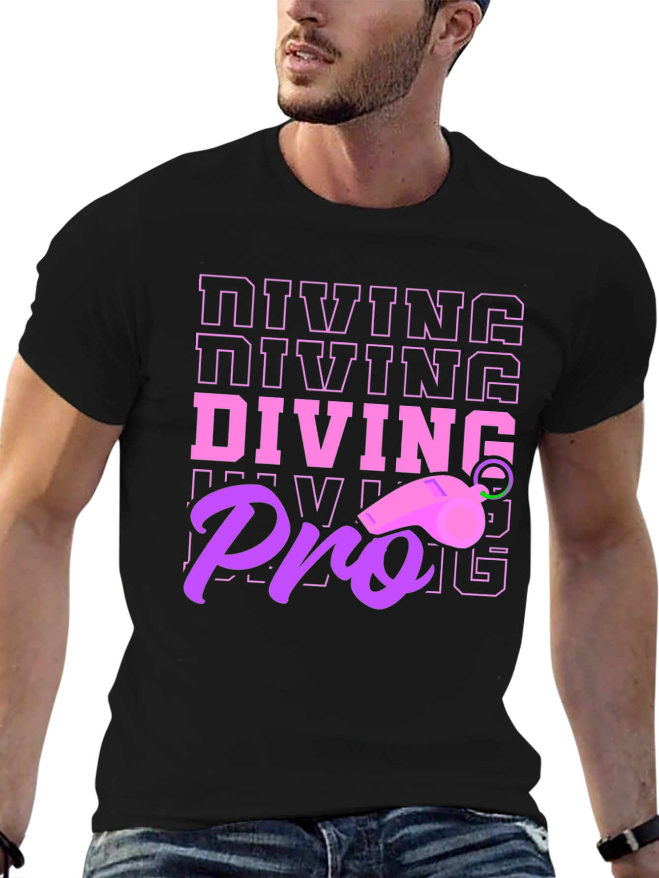 Diving Pro T-Shirt - Unique Design