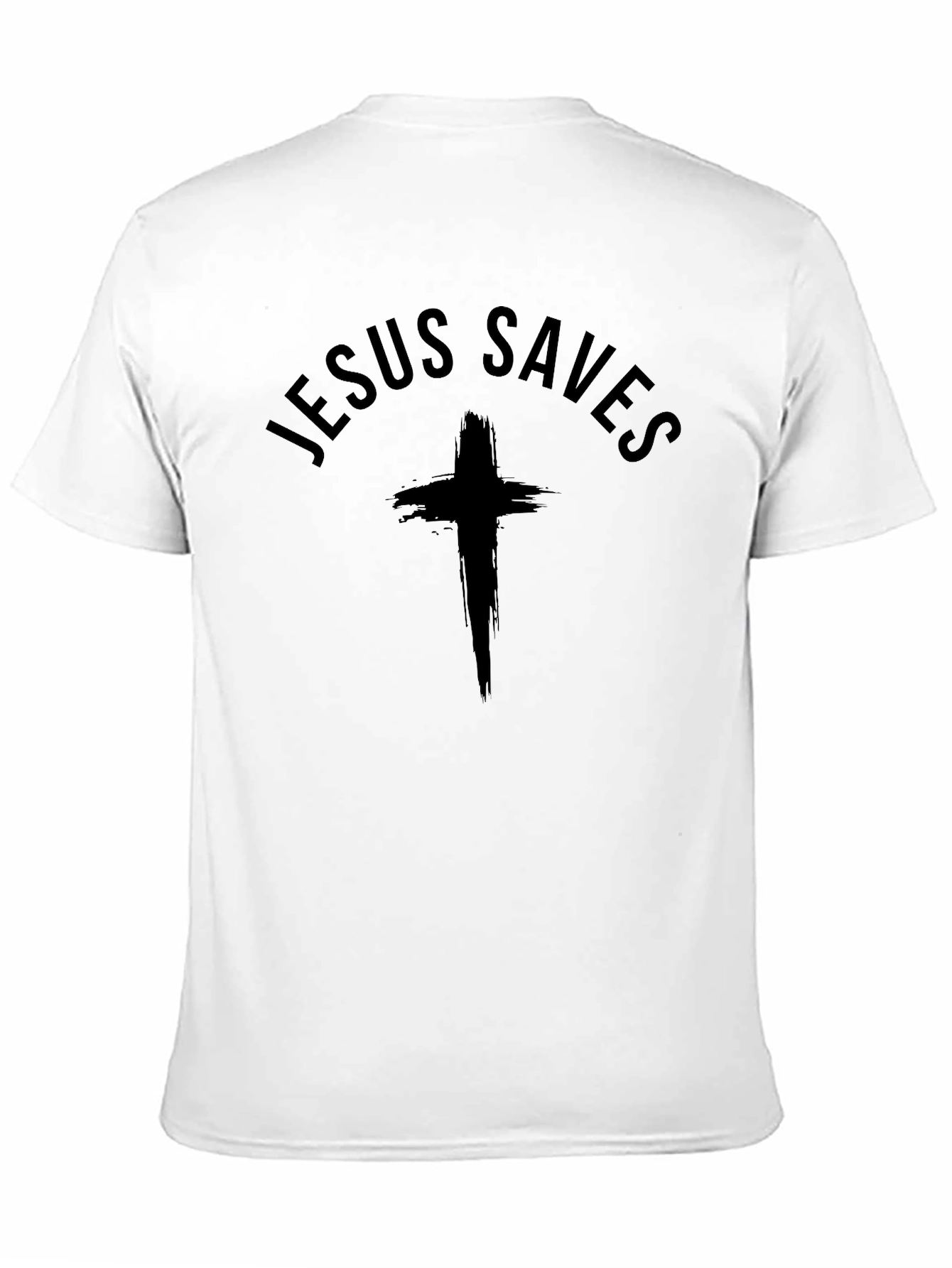 Jesus Saves Graphic Tee - Stylish Christian Apparel
