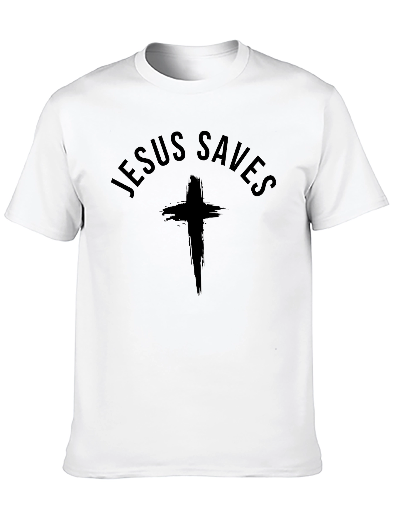 Jesus Saves Graphic Tee - Stylish Christian Apparel
