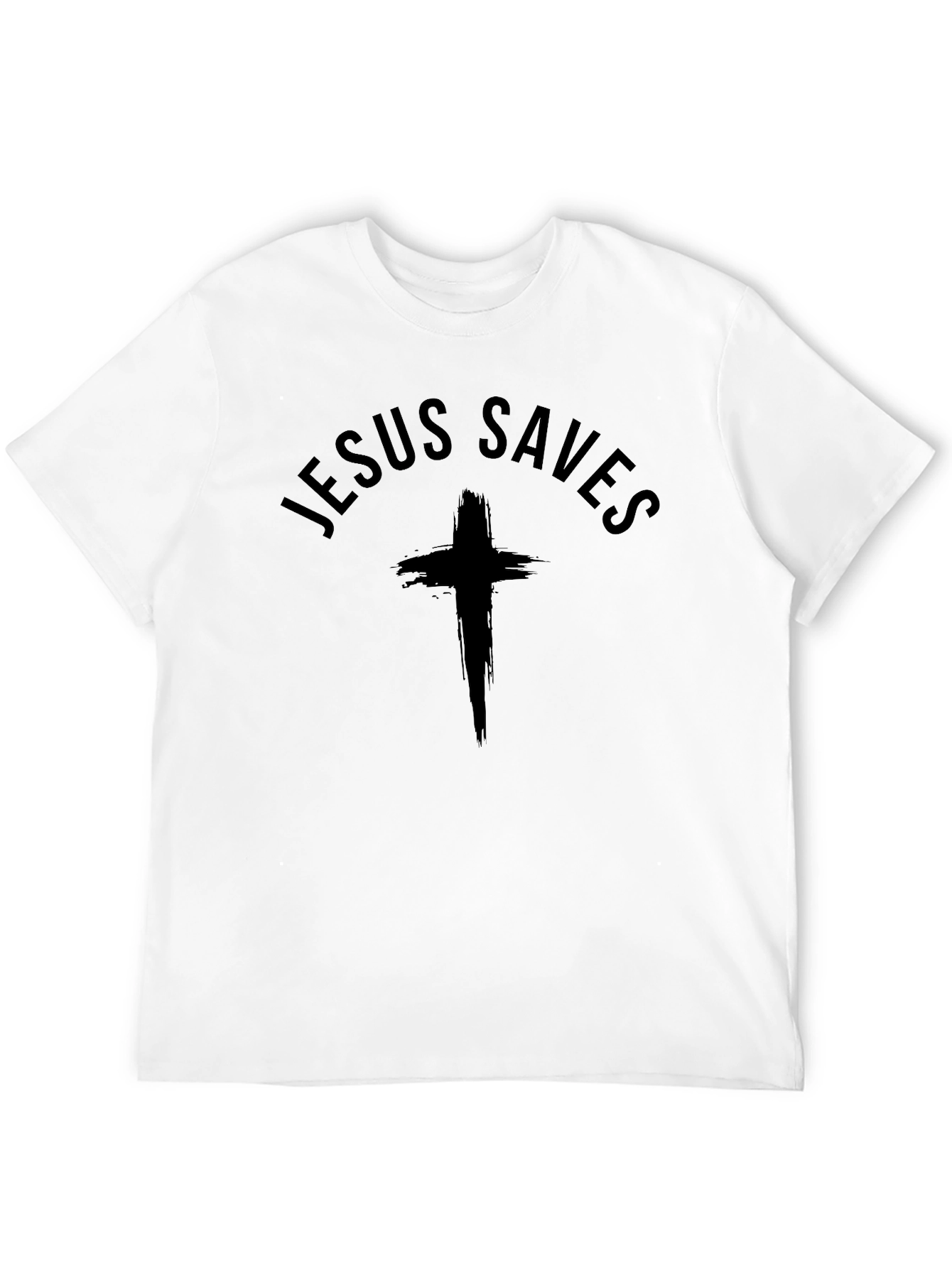 Jesus Saves Graphic Tee - Stylish Christian Apparel
