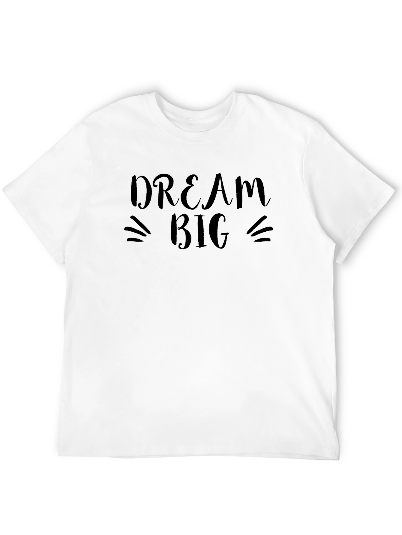 Dream Big Black Graphic Tee