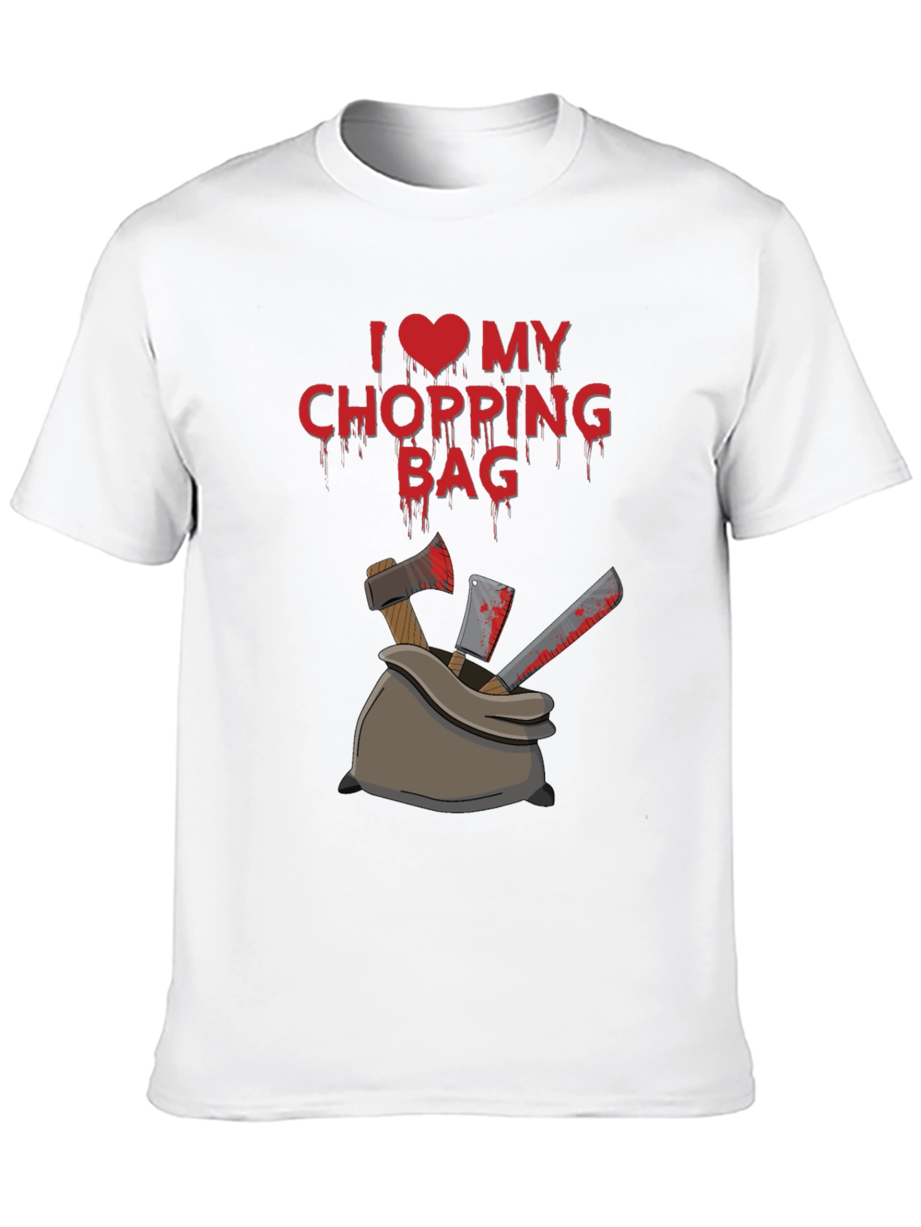 I Love My Chopping Bag Graphic Tee
