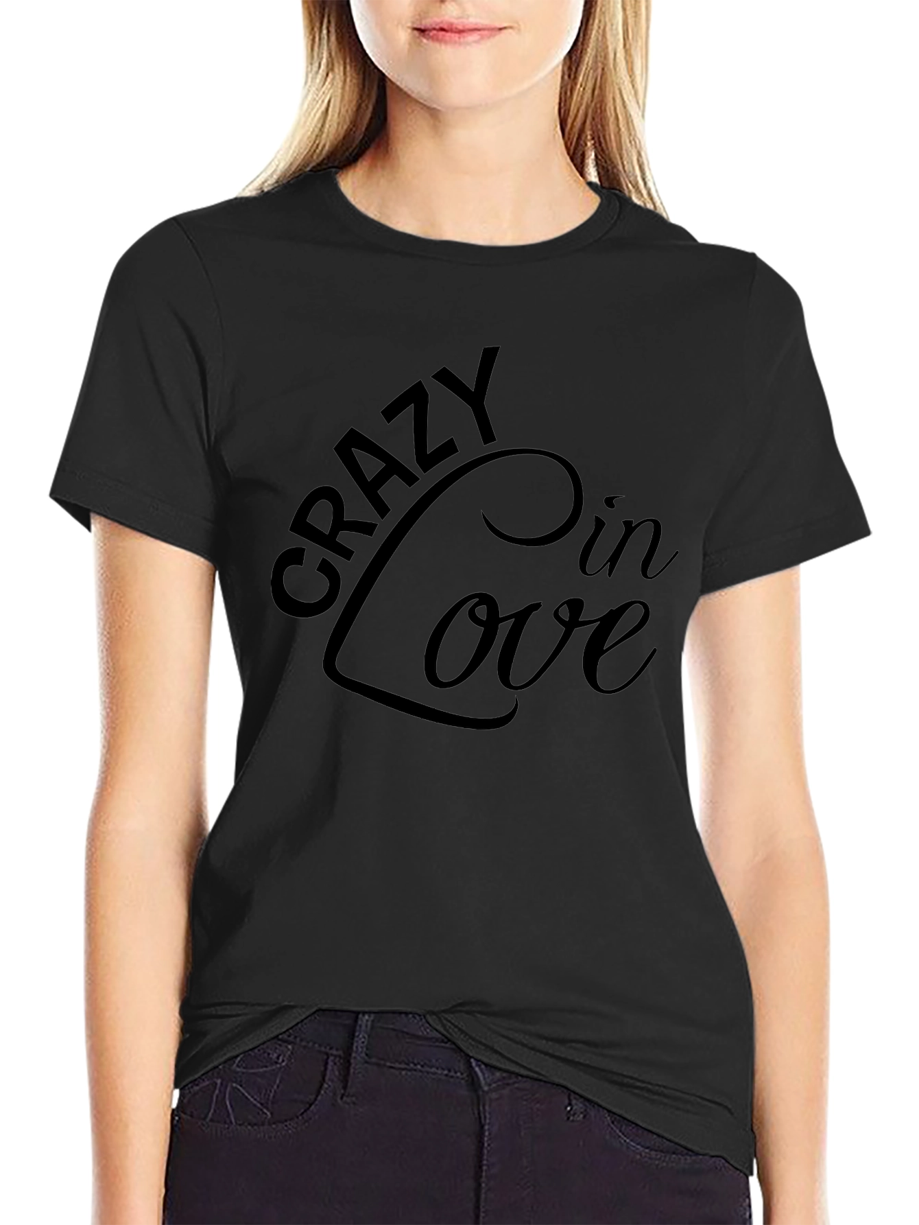 Crazy In Love T-Shirt - Stylish Graphic Tee