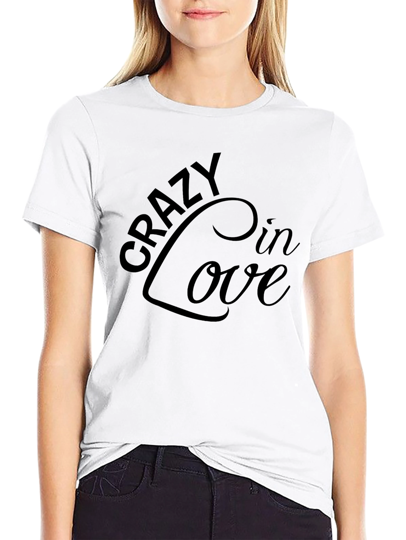 Crazy In Love T-Shirt - Stylish Graphic Tee