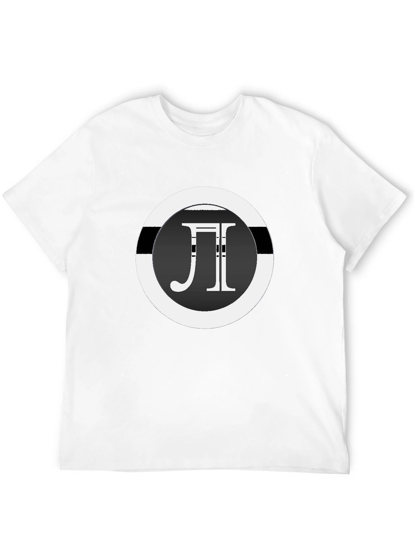 Pi Symbol Graphic T-Shirt - Black Casual Tee