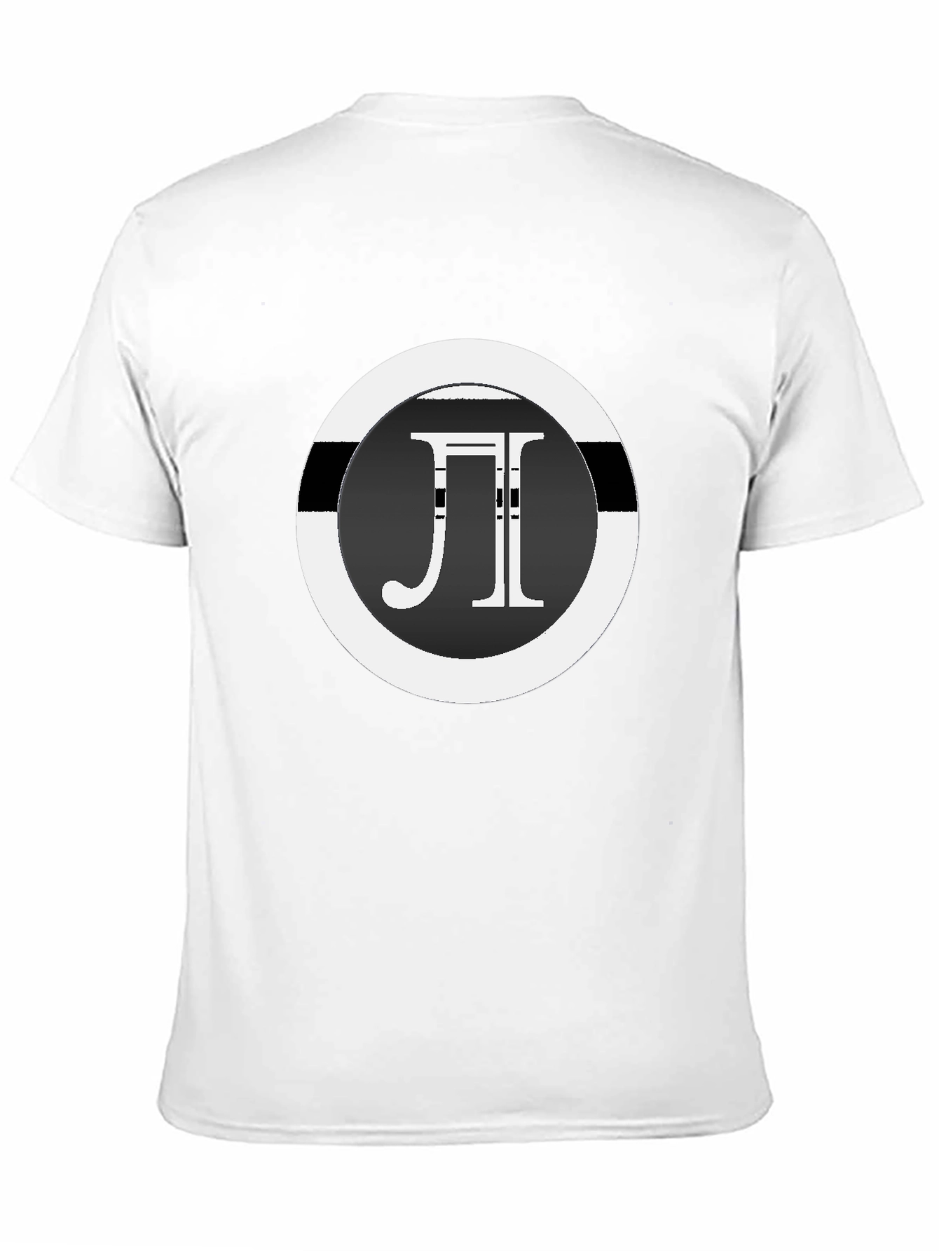 Pi Symbol Graphic T-Shirt - Black Casual Tee