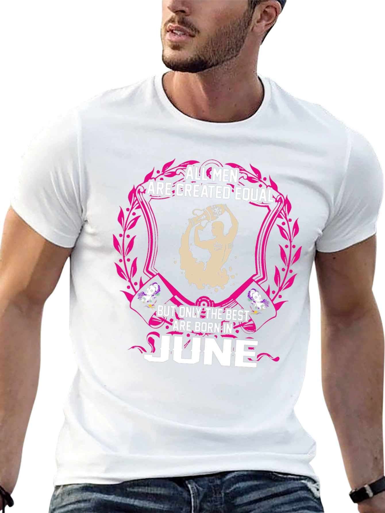 Mens Best Born in June Graphic Tee