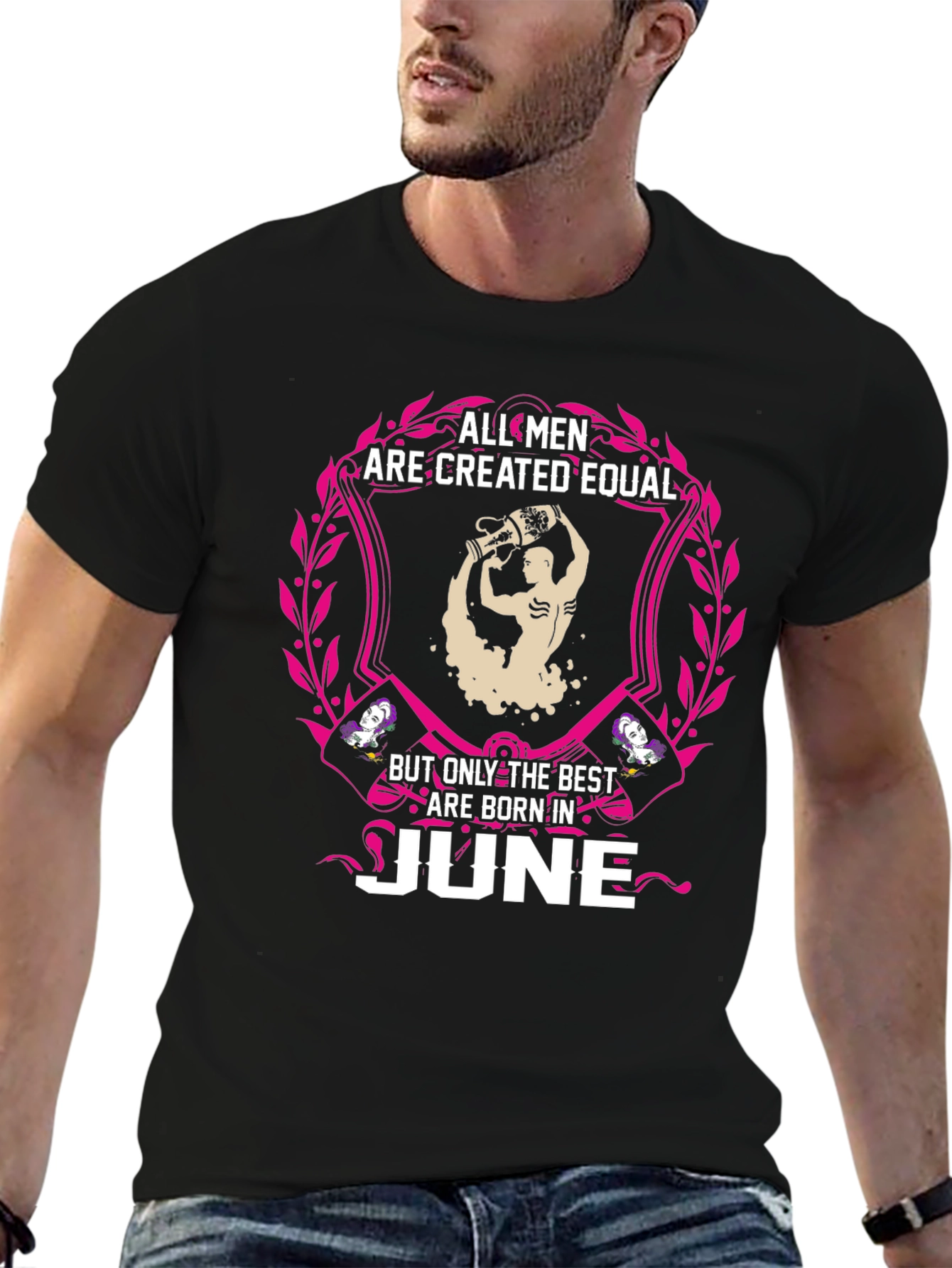 Mens Best Born in June Graphic Tee