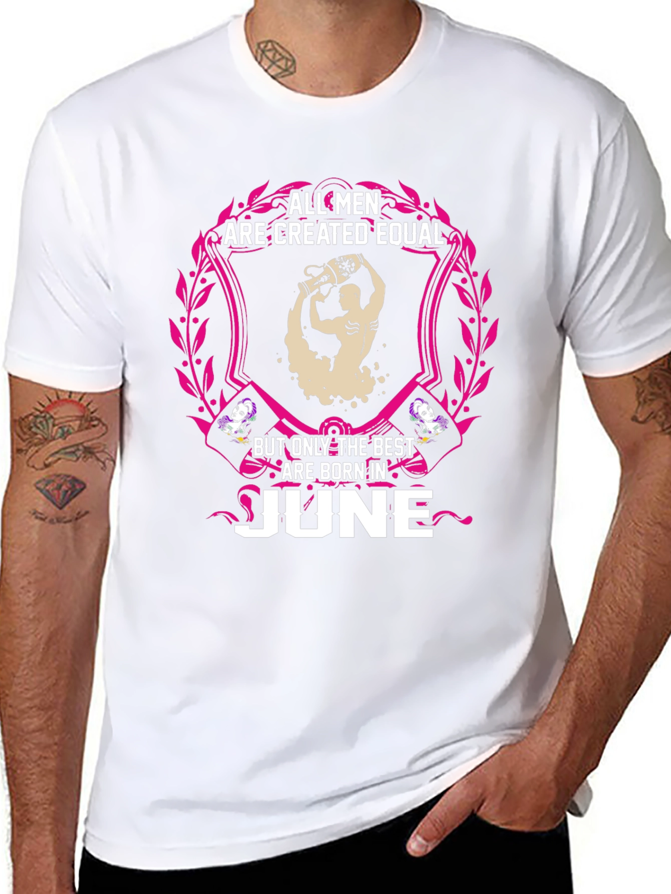 Mens Best Born in June Graphic Tee