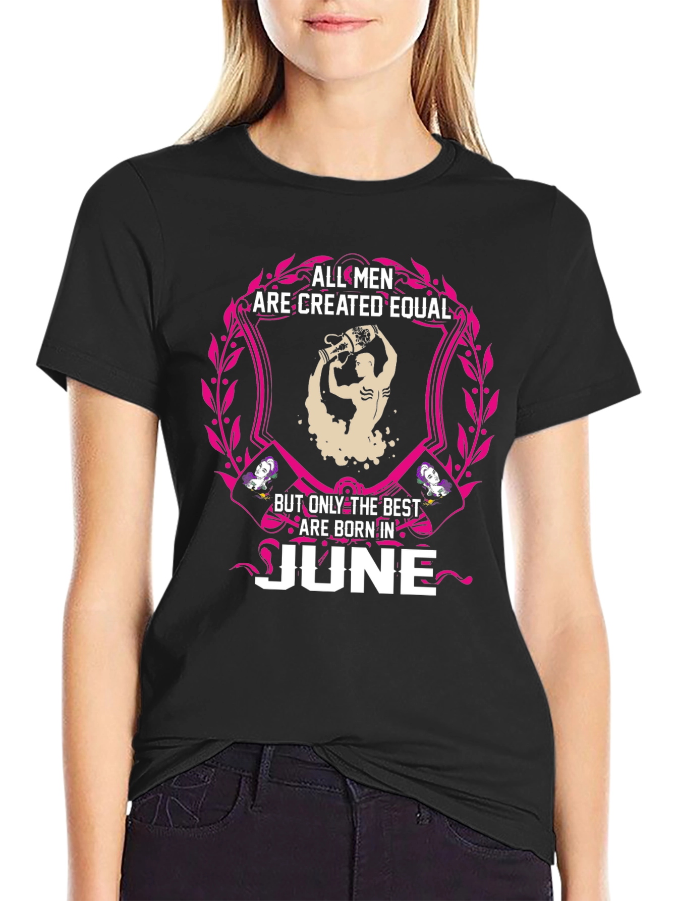 Mens Best Born in June Graphic Tee