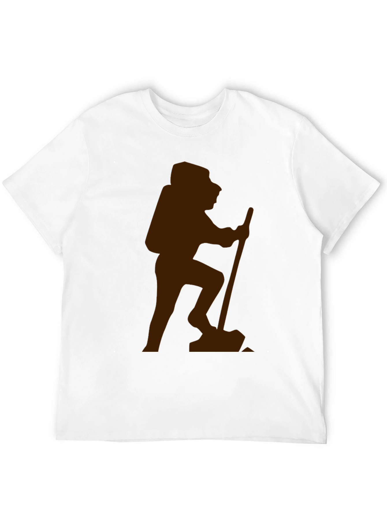 Hiking Silhouette Graphic Tee - Adventure Ready!