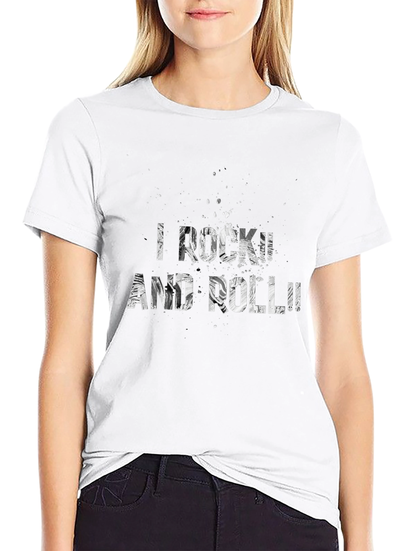 I Rock and Roll Graphic Tee