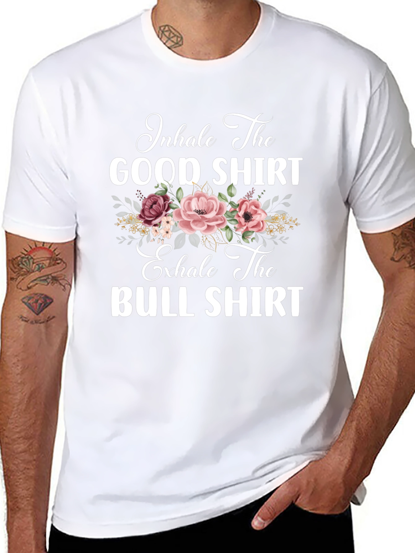 Inhale The Good Exhale The Bull T-Shirt