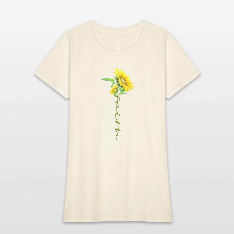 Jesus Sunflower Faith Cross Christianity Religion