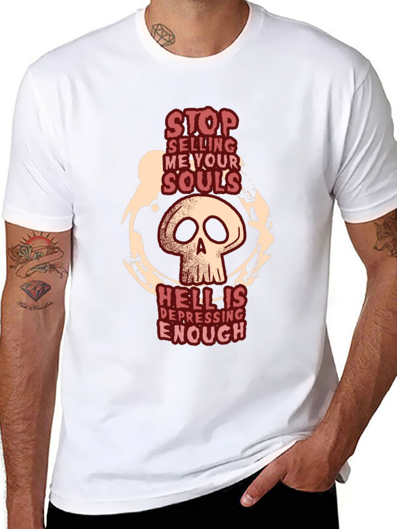 Stop Selling Souls Black Graphic Tee
